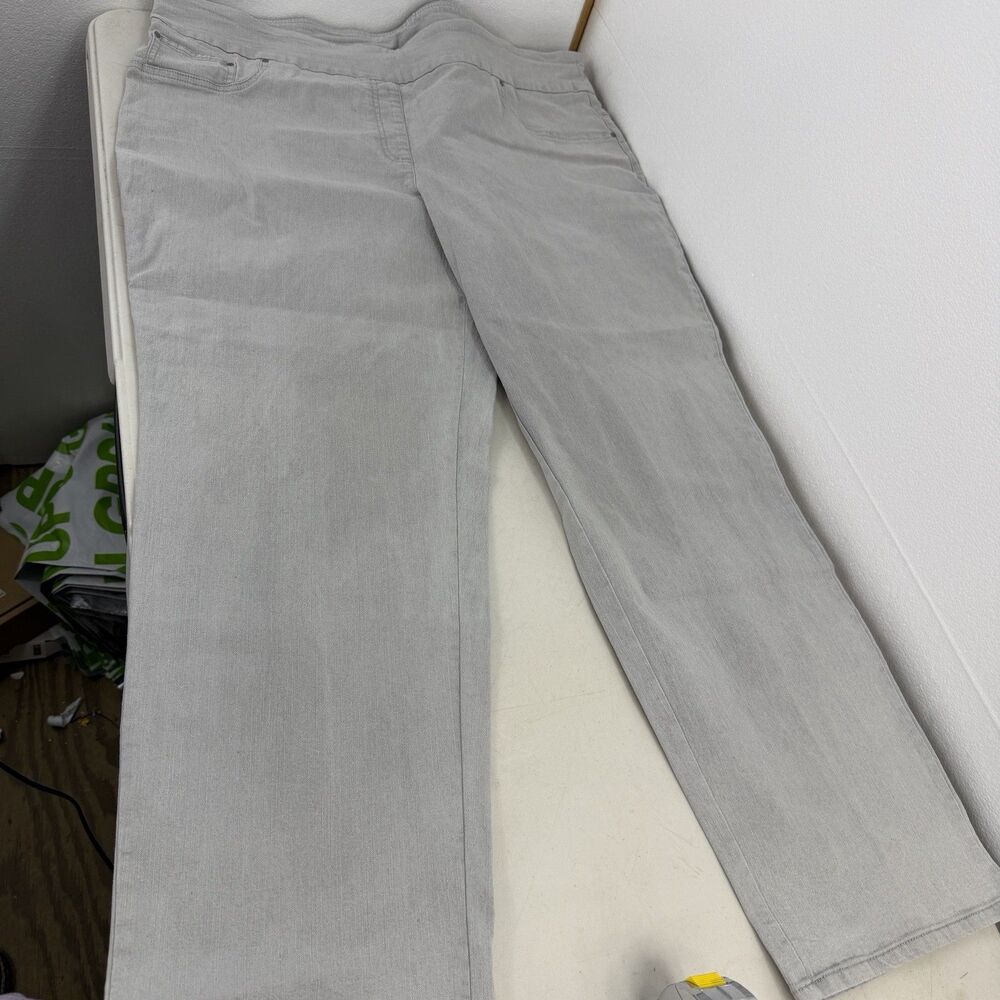 Ruby Rd. Woman Slimming Waist Contouring Pants NWT 22W  Gray
